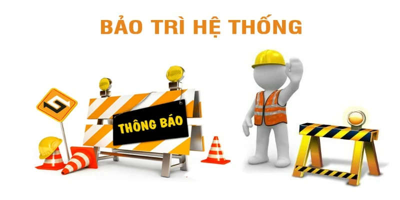 Link vào bị chặn do bảo trì